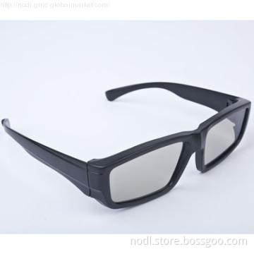 Circular Polarized Glasses for TV, Cinema and computer